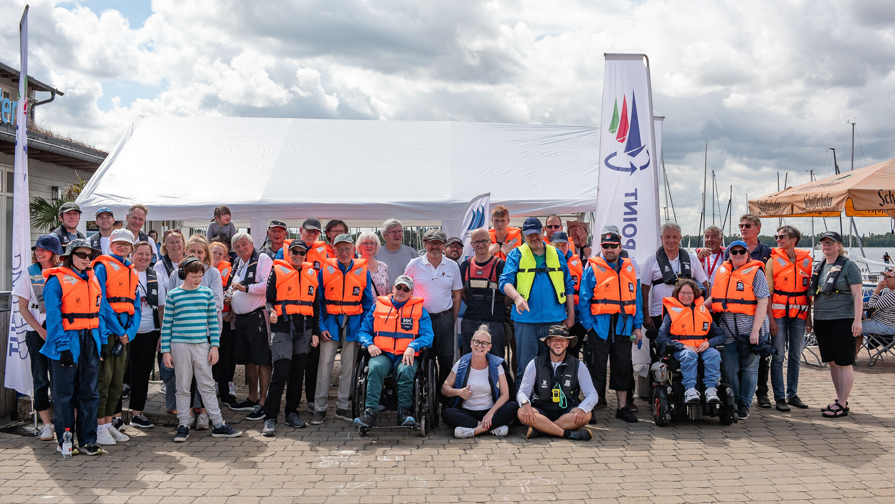 Gruppenfoto bei einem Wendekurs